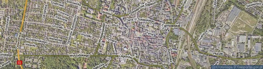 Zdjęcie satelitarne Przesmyk ul.